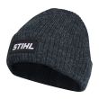 Bonnet Beanie logo gris STIHL 0421-600-0117 photo du produit