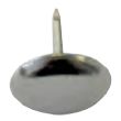 Patin glissant diamètre 25mm acier nickelé - HSI HERMANN - 340050 pas cher