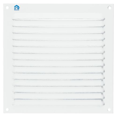 Grille à persienne 436 largeur 200mm hauteur 200mm anodisé argent - RENSON - 8331 pas cher
