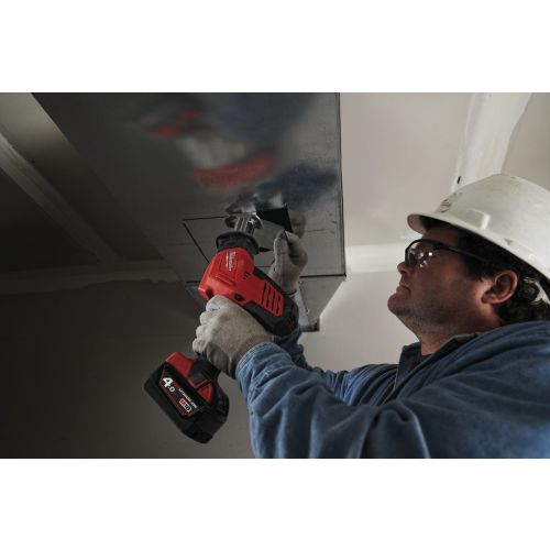Scie sabre compacte HACKAZLL 18 V M18 C18 HZ-402B + 2 batteries 4 Ah + chargeur MILWAUKEE 4933441340 photo du produit Secondaire 4 L