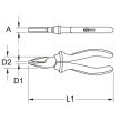 Pince universelle ULTIMATE 190 mm KS TOOLS 922.8018 photo du produit Secondaire 1 S
