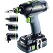 Perceuse-visseuse 18V T 18+3 HPC 4,0 I-Set + 2 batteries 4 Ah + chargeur + Systainer SYS3 FESTOOL 577609 photo du produit Secondaire 1 S