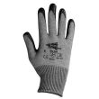 Gant anti-coupure 5 ANT310 enduit nitrile gris/noir T9 - MANUSWEET - 181614 pas cher Secondaire 1 S