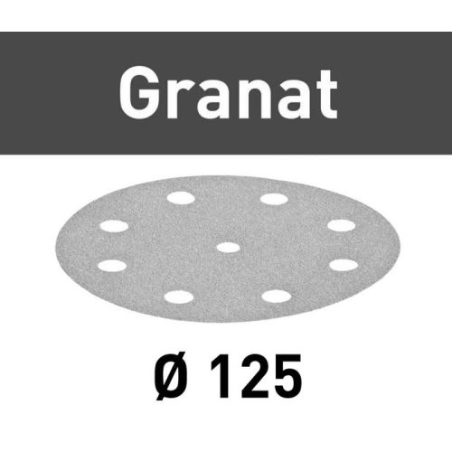Abrasif GRANAT STF D125/8 P180 GR/10 - FESTOOL - 497149 pas cher