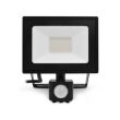 Projecteur LED LUMOS SLIM plat 20 W noir avec détecteur 3000 K MIIDEX LIGHTING 80371 photo du produit Secondaire 1 S