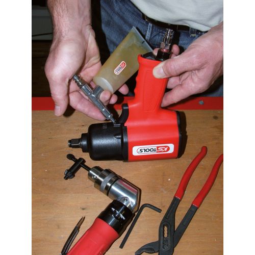 Seringue à graisse pour outils pneumatique 100 g KS TOOLS 980.1070 photo du produit Secondaire 1 L