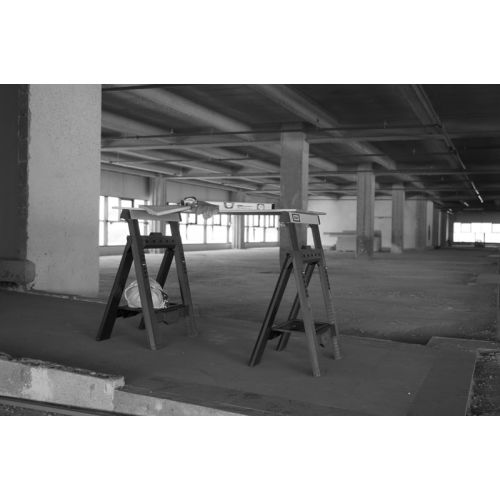 Lot de 2 pi&egrave;ces de tr&eacute;teaux pliables t&eacute;lescopiques - Stanley Fatmax - STST1-70559 pas cher Secondaire 3 L