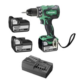 Perceuse-visseuse 14,4V Hikoki DS14DBSL5AX3 + 3 batteries 5 Ah + chargeur ventilé pas cher Principale M