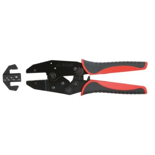 Pince à sertir pour cosses clip non isolées 0,5 - 6 mm² KS TOOLS 115.1435 photo du produit