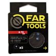 Lot de 5 disques abrasifs pour mini meuleuse angulaire CS 76 76 mm FARTOOLS 115418 photo du produit Secondaire 2 S