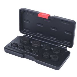 Coffret écrous à chocs KS Tools pour vis et boulons abimés 10 pièces - 913.3880 photo du produit Principale M