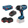 Boulonneuse 18V Bosch GDS 18V-1000 Professional + 2 batteries Procore 8 Ah + chargeur + L-Boxx 136 - 773669 photo du produit