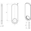 Came plate 15929-26 - RONIS - 67534 pas cher Secondaire 1 S