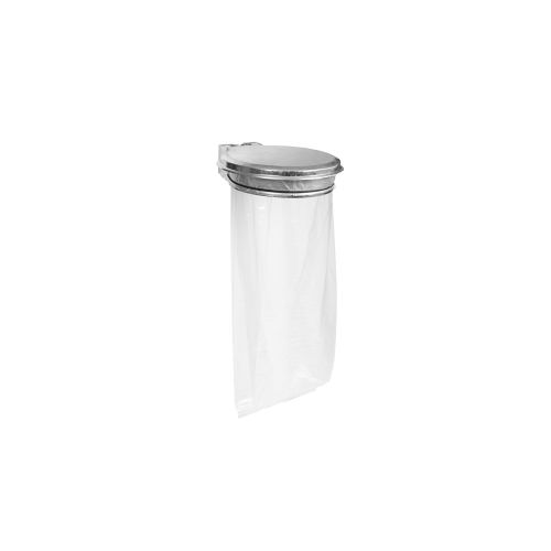 Support mural COLLECMUR EXTREME pour sac de 110L avec couvercle galvanisé - ROSSIGNOL - 57798 pas cher