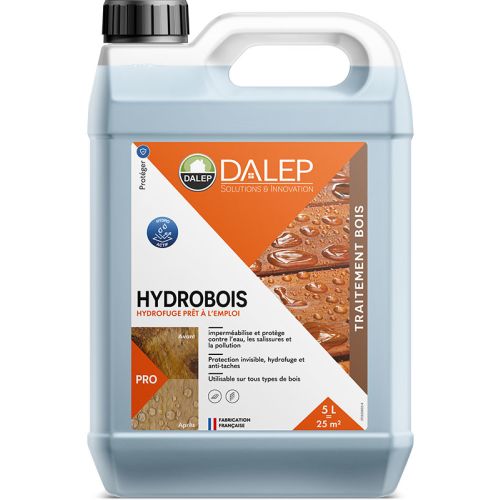 Impermeabilisant bois Hydrobois 5 l DALEP 320005 photo du produit