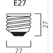 Lampe fluo-compacte MINI-LYNX GLS Sylvania 827 E27 15 W - 0035505 photo du produit Secondaire 1 S