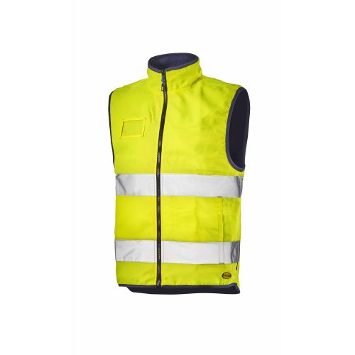 Gilet haute visibilité jaune fluo/gris T2XL - DIADORA SPA - 702.170747.XXL C6191 pas cher