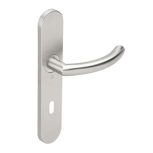 Ensemble sur plaque JADE Série 1094 type CLE L finition inox brossé Héraclès B-INOX-SP03 photo du produit Secondaire 4 L