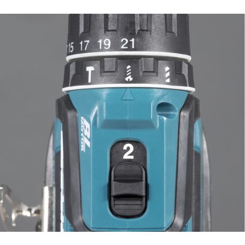 Perceuse-visseuse à percussion 18 V + 2 batteries 5 Ah + chargeur rapide + coffret MAKPAC MAKITA DHP485RTJ photo du produit Secondaire 4 L