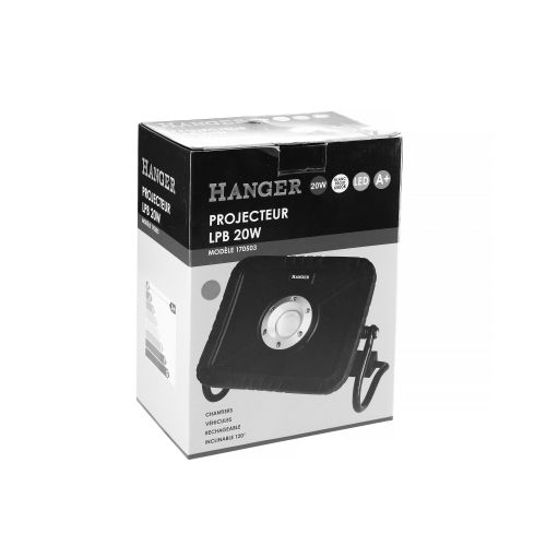 Projecteur de chantier LED 20W sur batterie Lithium - HANGER - 170503 pas cher Secondaire 3 L