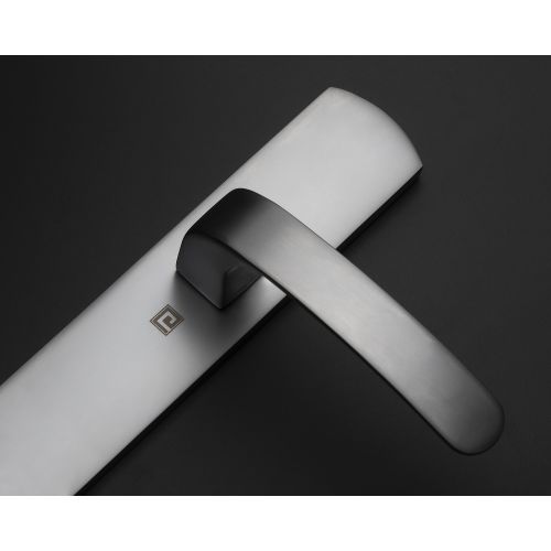 Ensemble sur plaque ELFE entraxe 195 mm bec de cane chromé mat sur carte HERACLES B-ELFE-01 photo du produit Secondaire 3 L