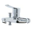 Mitigeur bain-douche Nova+ laiton chromé cartouche C2 - GARIS pas cher Secondaire 3 S