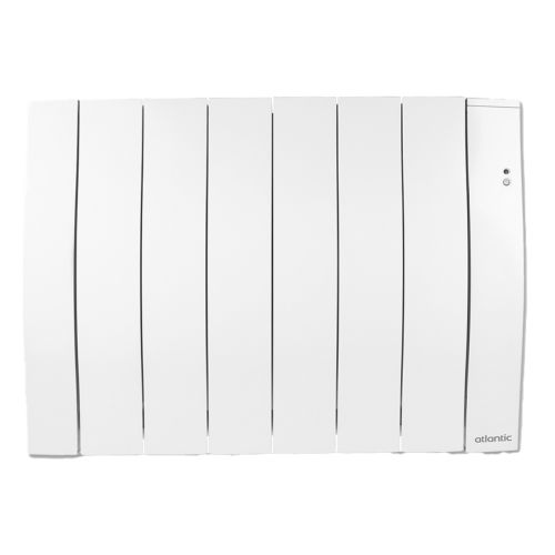 Radiateur Galapagos Néo pilotage intelligent connecté horizontal 1000W blanc - ATLANTIC - 500609 pas cher