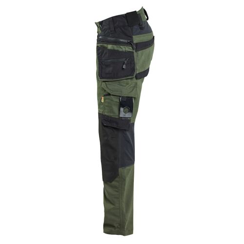 Pantalon artisan stretch STRIKER vert for&ecirc;t/noir T38L - BL&Aring;KL&Auml;DER - 197011494298C144 pas cher Secondaire 3 L