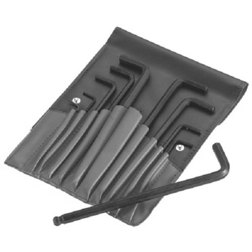 Trousse de 8 clés mâles coudées longues 6 pans en mm - SAM OUTILLAGE - 63-TR8 pas cher