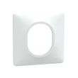Plaque de finition OVALIS 1 postes blanc SCHNEIDER S320702 photo du produit