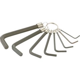 Anneau de 8 clés mâles 6 pans courtes coudées en pouce Sam outillage - 62-AN8A photo du produit Principale M