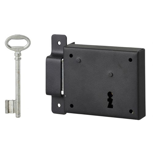 Serrure en applique p&ecirc;ne dormant 95 x 76 mm gauche 2 cl&eacute;s FTH THIRARD 00002127 photo du produit