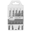 Coffret de 5 forets pour carrelage HEX-9 Ceramic 4 - 5 - 6 - 8 - 10mm - BOSCH - 2608589528 pas cher Secondaire 3 S