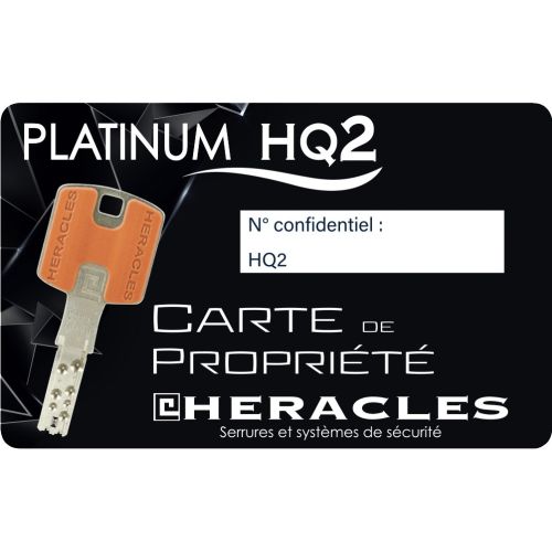 Cylindre monobloc HQ2 type TOU 4 clés HERACLES HQ2.BRIC photo du produit Secondaire 7 L
