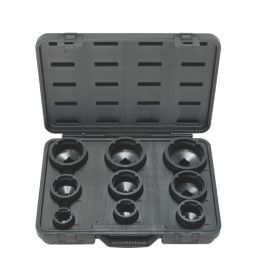 Jeu de douilles à ergots pour écrous de moyeux KS Tools 9 pièces - 450.5020 photo du produit Principale M