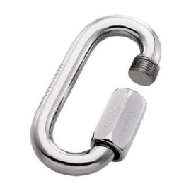 Maillon rapide Levac petite ouverture acier zingu&eacute; D 6 mm CMU 400 kg - 5190DG pas cher Principale M