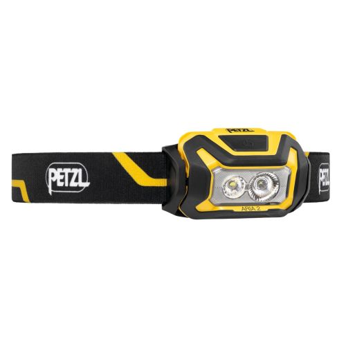 Lampe frontale Hybride ARIA 2 noir/jaune - PETZL - E070AB00 pas cher Secondaire 2 L