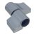 Paumelle LOIRA 60mm gris photo du produit Principale XS