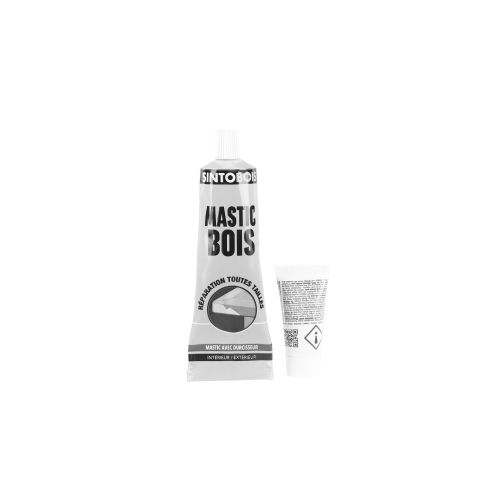 mastic bois standard SINTOBOIS acajou en blister 60g+8g - SINTO - 139775 pas cher Secondaire 3 L