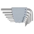 Jeu de 7 clés mâles inox 6 pans courte de 1,5 à 6 mm KS TOOLS 964.0315 photo du produit