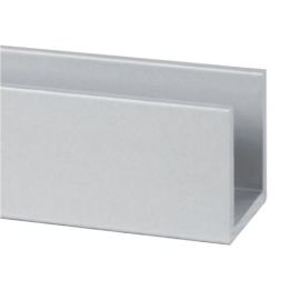 Profil en U Duval 15 x 15 x 15 x 1.5 mm longueur 2 m aluminium - 41-0102-3022 photo du produit Principale M