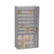 Casier métallique à tiroirs Vario PRO avec 36 tiroirs 300x140x565mm - SORI - 465620 pas cher Secondaire 1 S