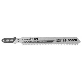 Lames de scie sauteuse Bosch T 128 BHM Extra-Clean for HPL pas cher Principale M