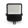 Projecteur LED plat 100 W noir avec détecteur 3000 K MIIDEX LIGHTING 804530 photo du produit Secondaire 1 S