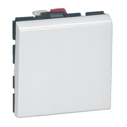 Interrupteur va-et-vient MOSAIC 2 modules blanc LEGRAND 077011 photo du produit Secondaire 2 L