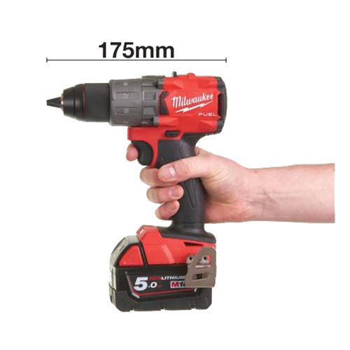 Perceuse-visseuse à percussion 18V M18 FPD2-502X + 2 batteries 5 Ah + chargeur MILWAUKEE 4933464264 photo du produit Secondaire 9 L