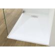 Receveur BIOTEC blanc extra-plat antiglisse 90x70x4cm PN24 - KINEDO - RD1105AD pas cher