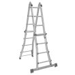 Echelle articulée MULTISCOPIC 4x4 échelons - TUBESCA-COMABI - 00094319 pas cher