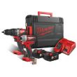Pack 2 outils 18 V M18 M18 BLPP2A2-502X Brushless + 2 batteries 5 Ah + chargeur + coffret HD BOX MILWAUKEE 4933464522 photo du produit