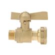 Robinet droit pour compteurs d'eau Femelle 3/4 Mâle 1/2 GARIS B02-RC1520 photo du produit Secondaire 2 S